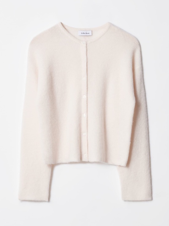 & Other Stories Sweaters - & Other Stories Soft Cream Buttoned Cardigan